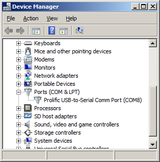 File:Windows device manager screenshot showing com ports.png
