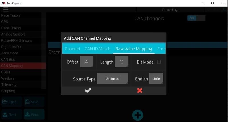 AIM Integration CAN Mapping - Autosport Labs