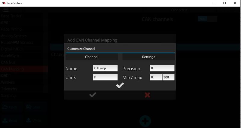 AIM Integration CAN Mapping - Autosport Labs